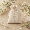 Clear Quartz Fragrance Sachet