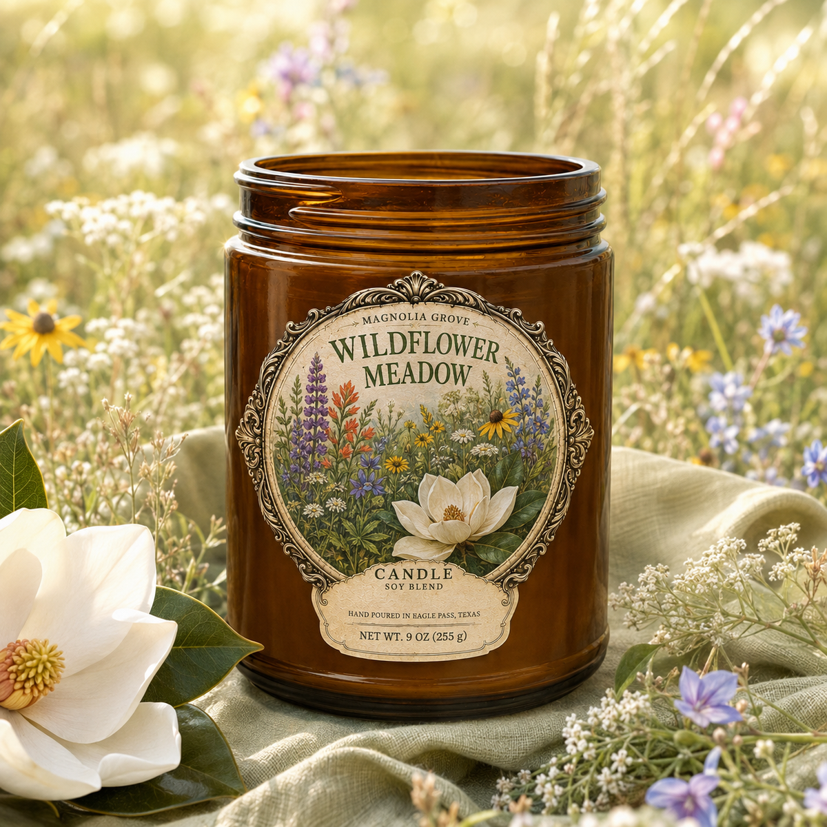 Cottage Flowers Gift Pack — included candle: Cottage Bloom