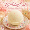 Birthday Cake handmade bath bomb by Magnolia Grove Gifts