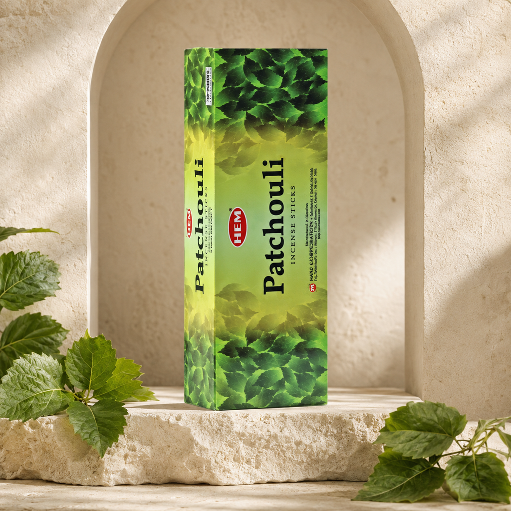 HEM Patchouli Incense Sticks – 20 Count