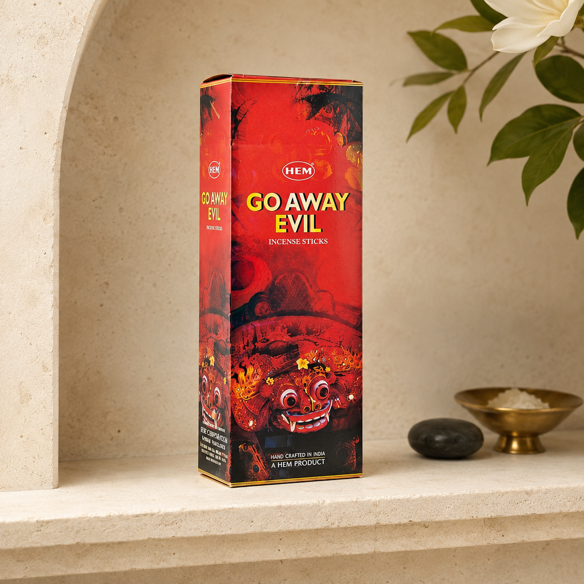 HEM Go Away Evil Incense Sticks – 20 Count