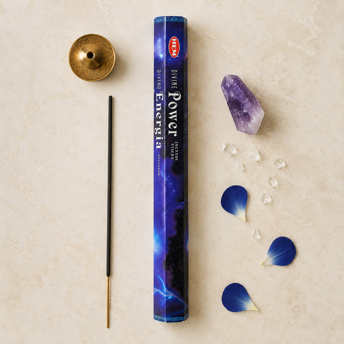HEM Divine Power Incense Sticks – 20 Count
