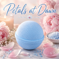 Petals at Dawn handmade floral bath bomb by Magnolia Grove Gifts