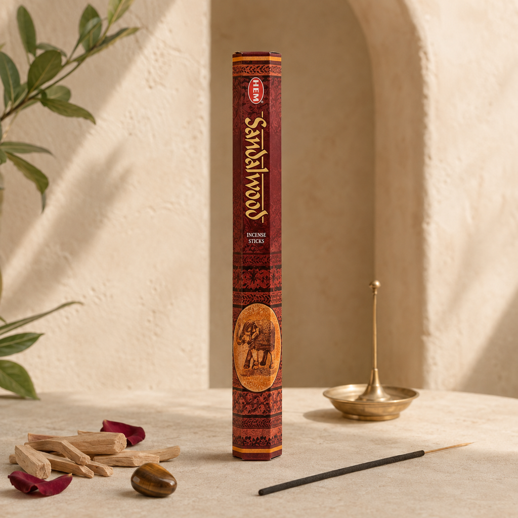 HEM Sandalwood Incense Sticks – 20 Count