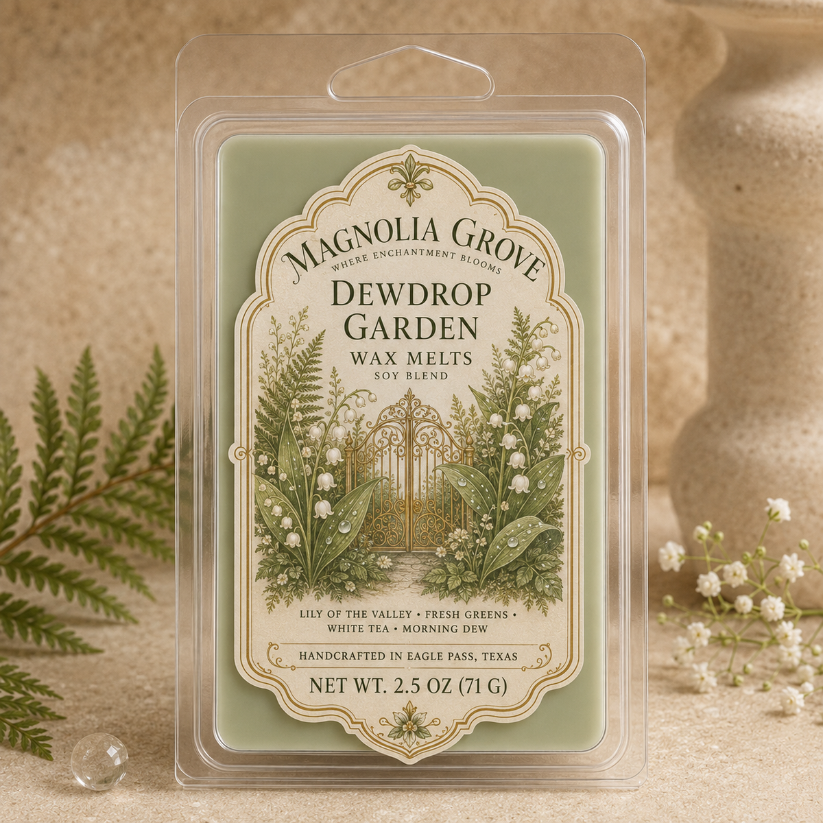 Magnolia Grove Dewdrop Garden Wax Melts