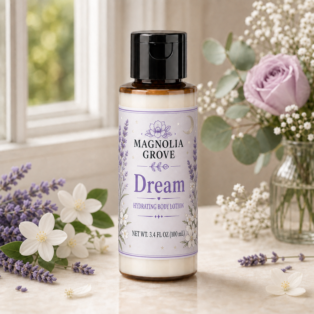 A Moment of Stillness Gift Pack — included lotion: Dream