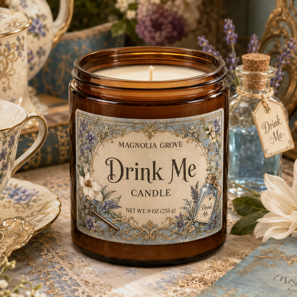 Drink Me lidless candle