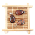 Mahogany Obsidian drop pendant — supplier photograph