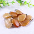 Red Aventurine drop pendant — supplier photograph