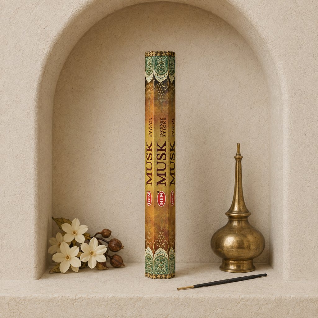 HEM Musk Incense Sticks – 20 Count