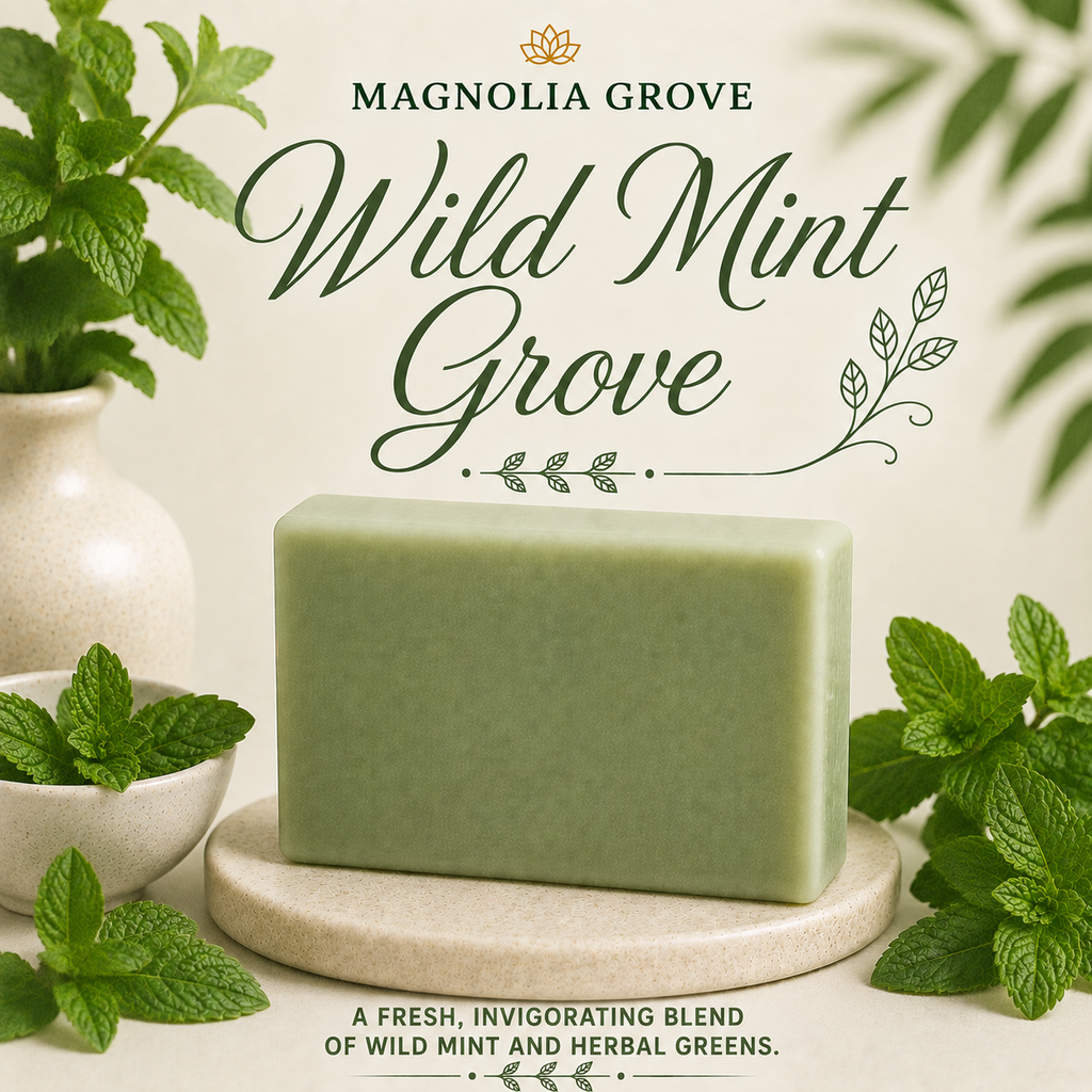 Wild Mint Grove - Glycerin & Goat Milk Soap