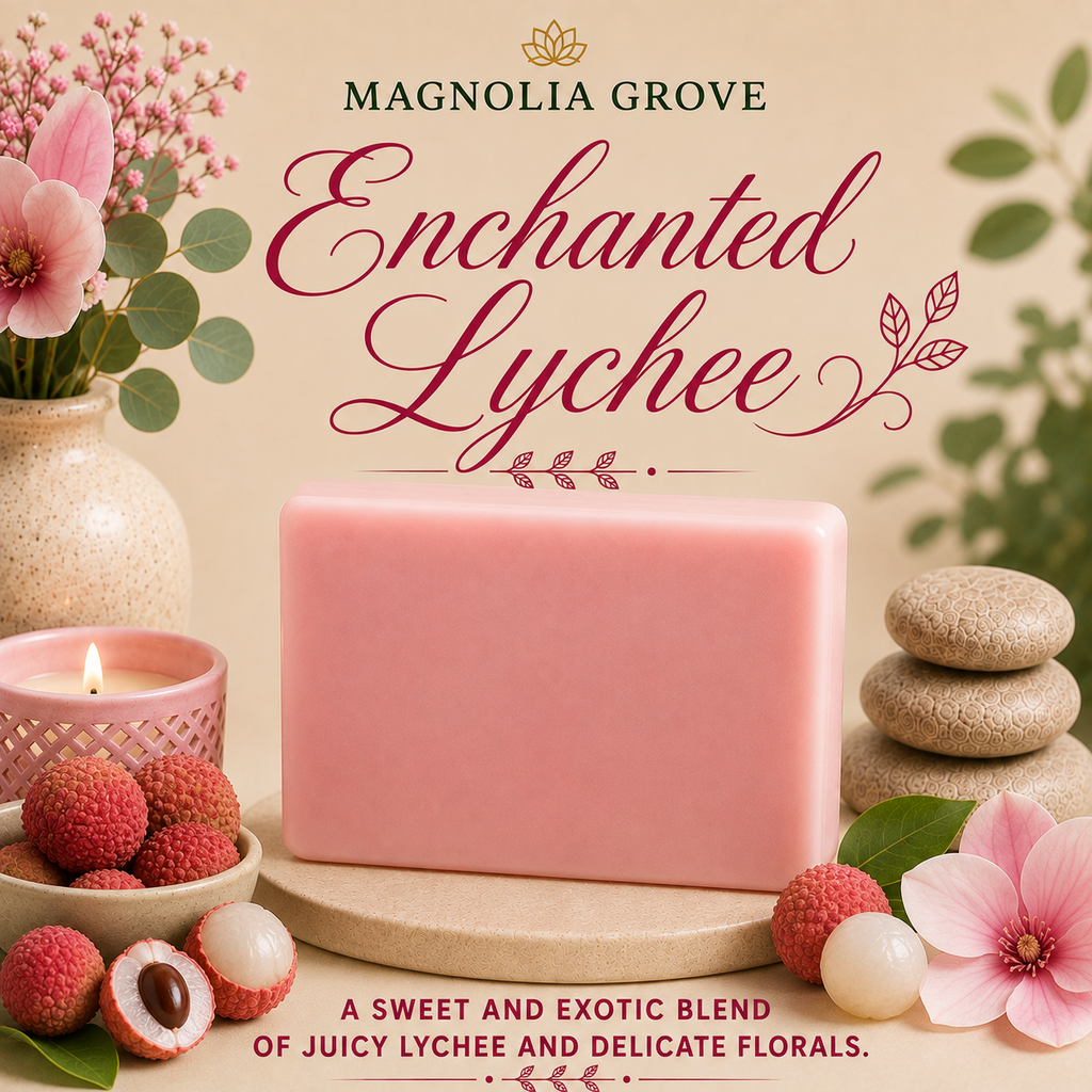 Enchanted Lychee - Glycerin & Goat Milk Soap
