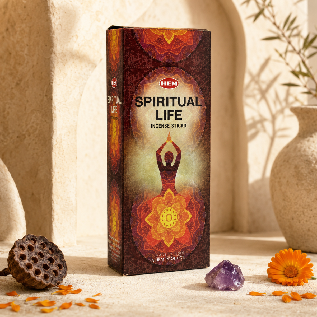 HEM Spiritual Life Incense Sticks – 20 Count