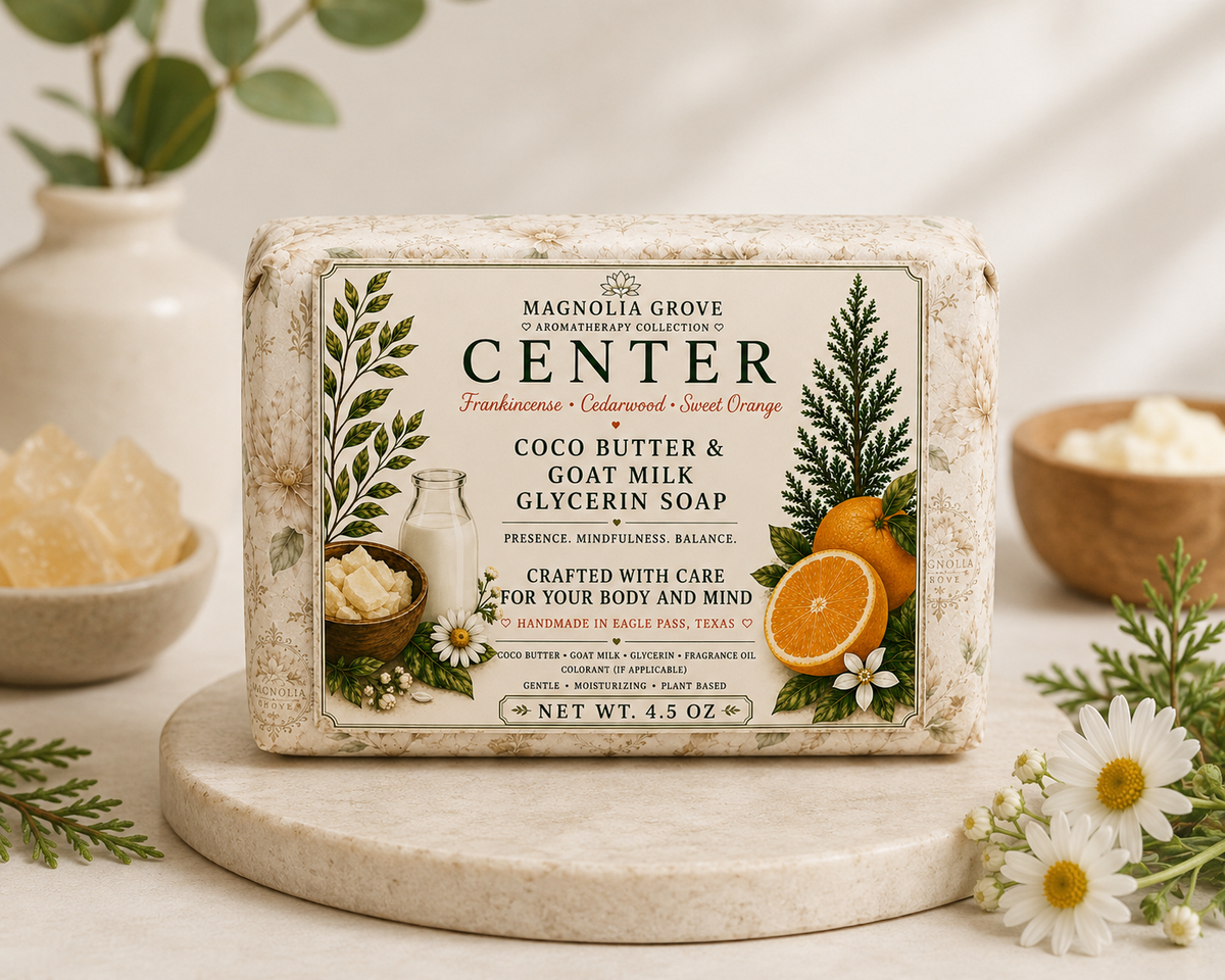 Center - Glycerin & Goat Milk Soap