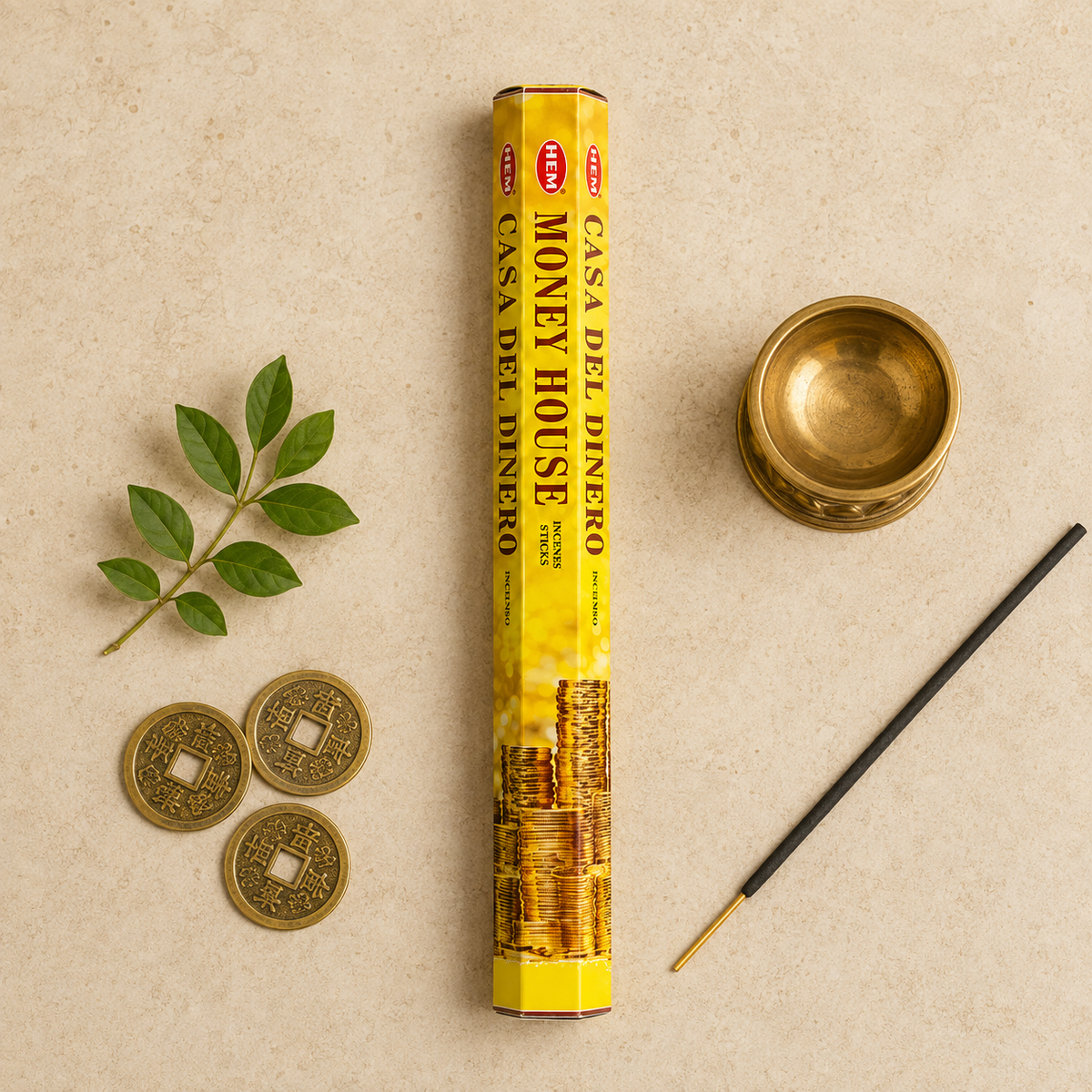 HEM Money House Incense Sticks – 20 Count