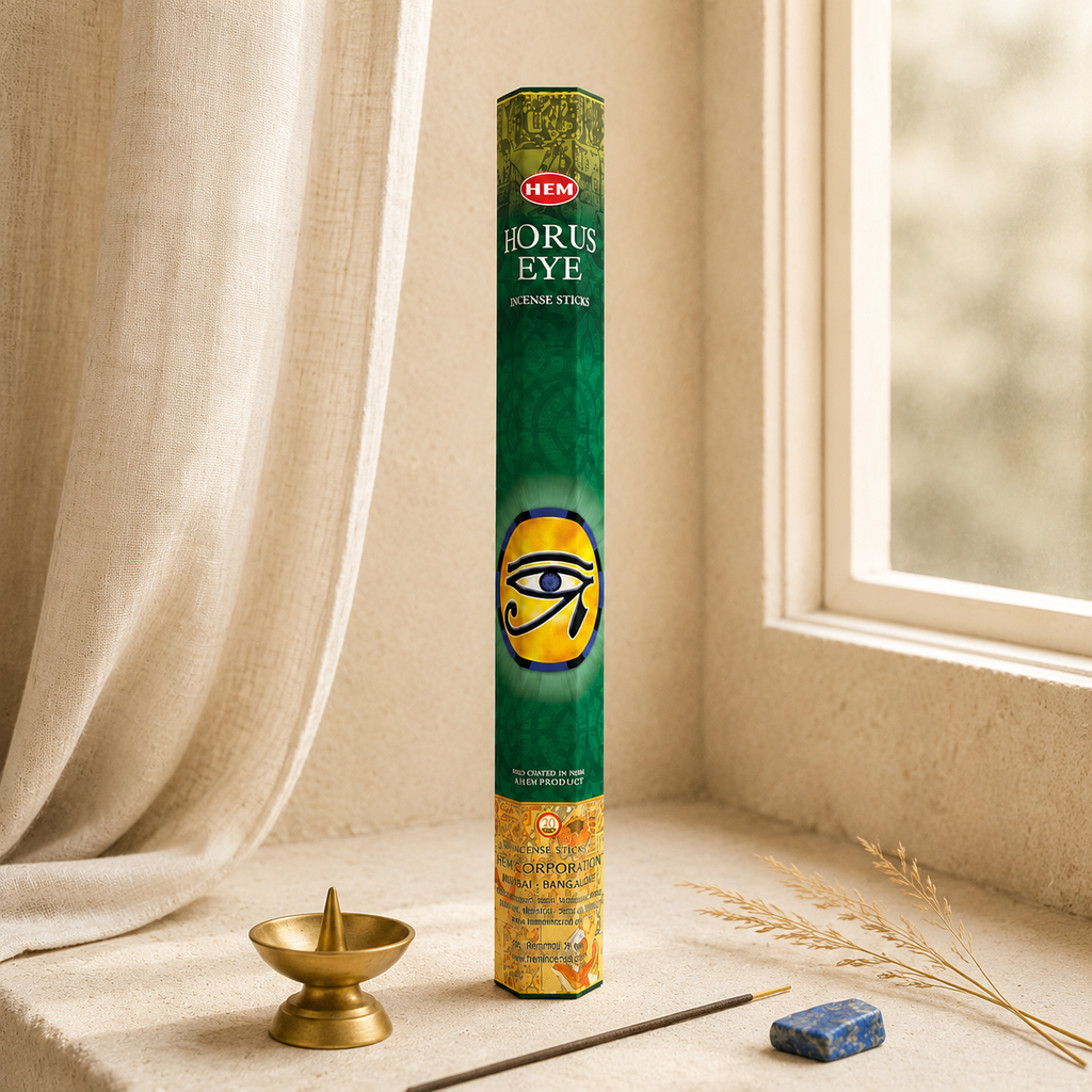 HEM Horus Eye Incense Sticks 20 Count package