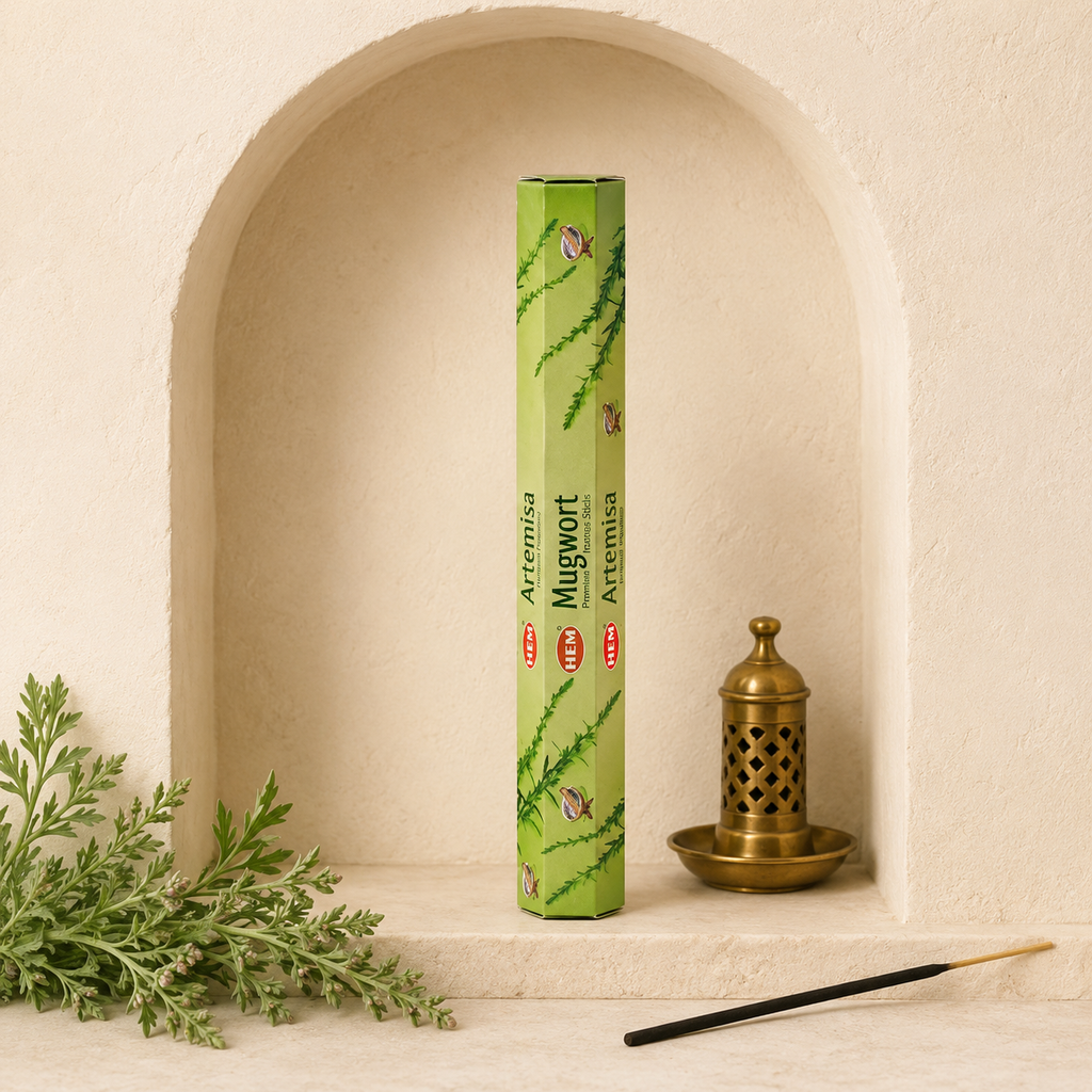 HEM Mugwort Incense Sticks – 20 Count
