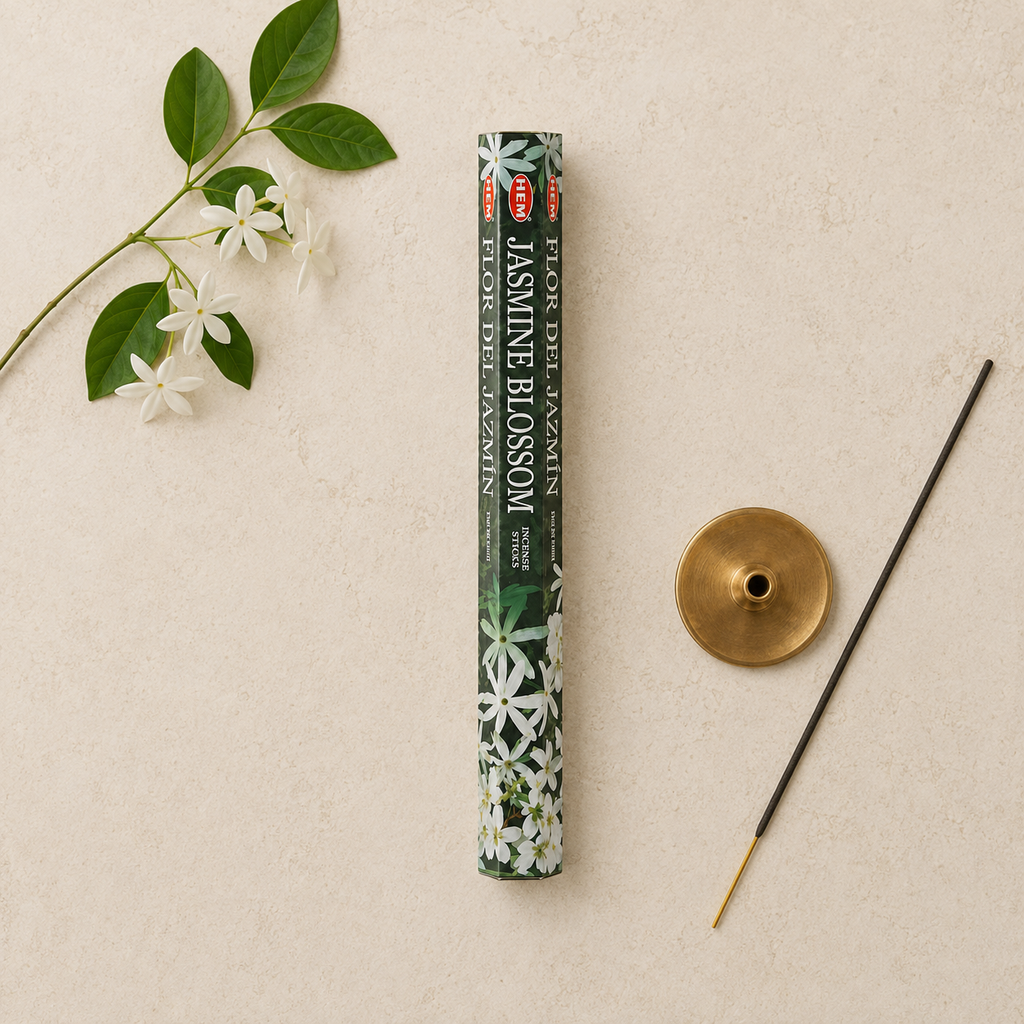 HEM Jasmine Blossom Incense Sticks – 20 Count