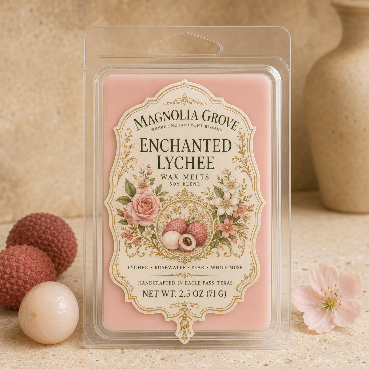 Magnolia Grove Enchanted Lychee Wax Melts