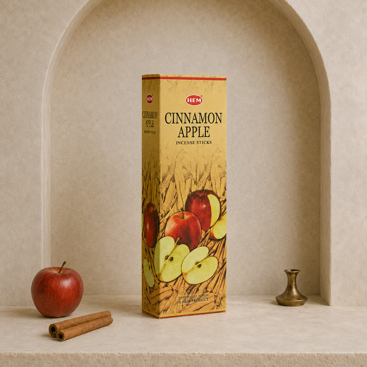 HEM Cinnamon Apple Incense Sticks – 20 Count