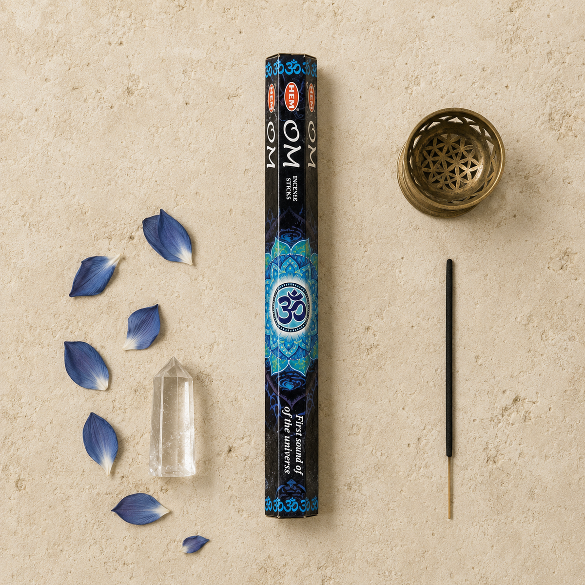HEM Om Incense Sticks 20 Count package