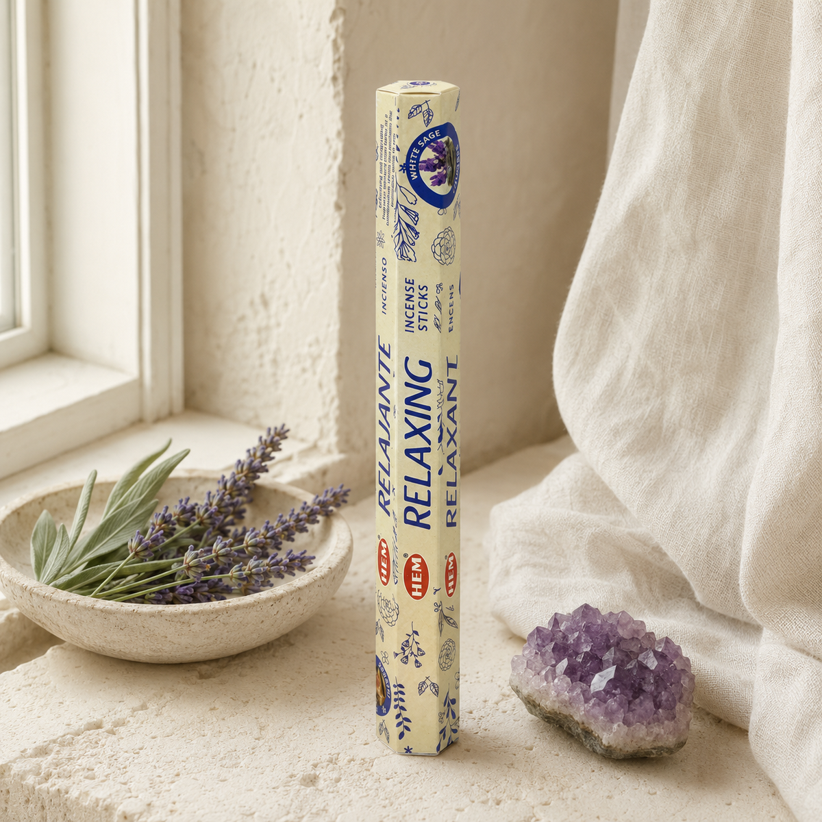 HEM Relaxing Incense Sticks – 20 Count