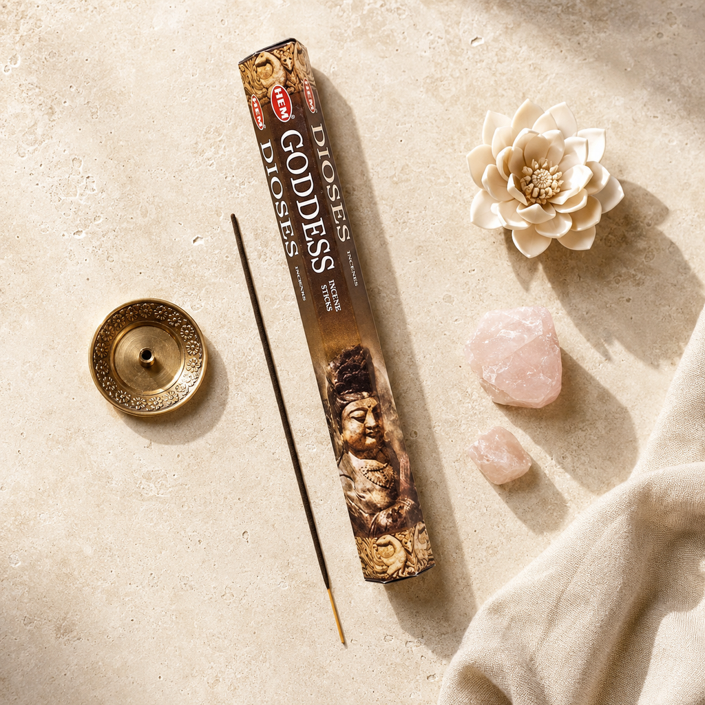 HEM Goddess Incense Sticks 20 Count package