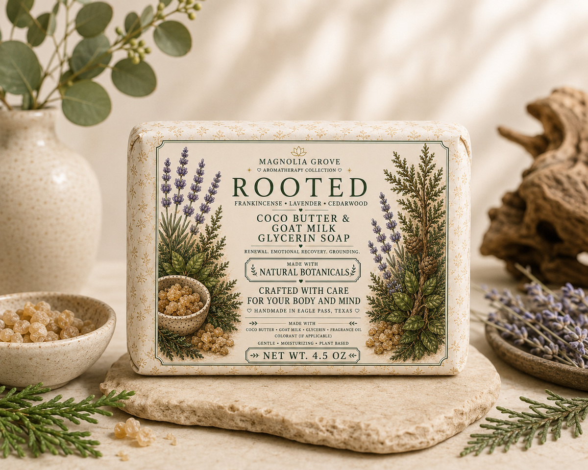 Rooted - Glycerin & Goat Milk Soap