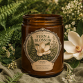 Fern & Blossom Candle