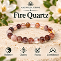 Fire Quartz 8mm stretch bracelet – hero