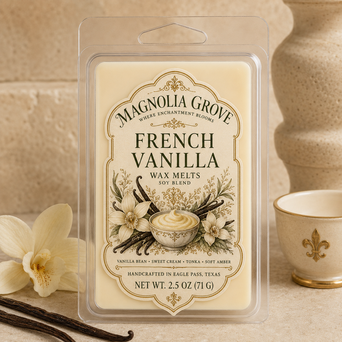 Magnolia Grove French Vanilla Wax Melts