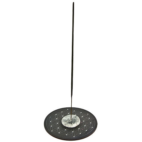 Flower of Life Incense Stick Burner – 4"D – Sold Individually — view 2