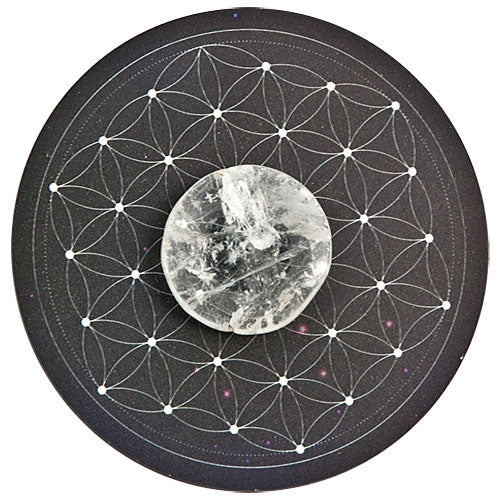Flower of Life Incense Stick Burner – 4"D – Sold Individually — view 3