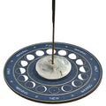 Moon Phase Incense Stick Burner – 4"D – Sold Individually — view 1