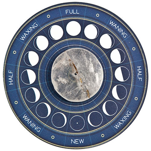 Moon Phase Incense Stick Burner – 4"D – Sold Individually — view 3