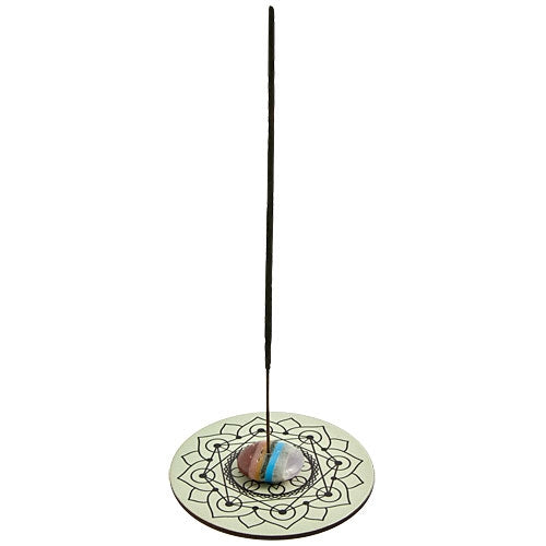 Mandala Incense Stick Burner – 4"D – Sold Individually — view 2