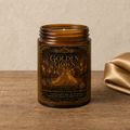 Golden Gown 9 oz storybook candle from Magnolia Grove Gifts