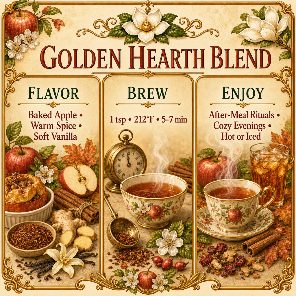 Golden Hearth Blend flavor, brewing, and serving guide