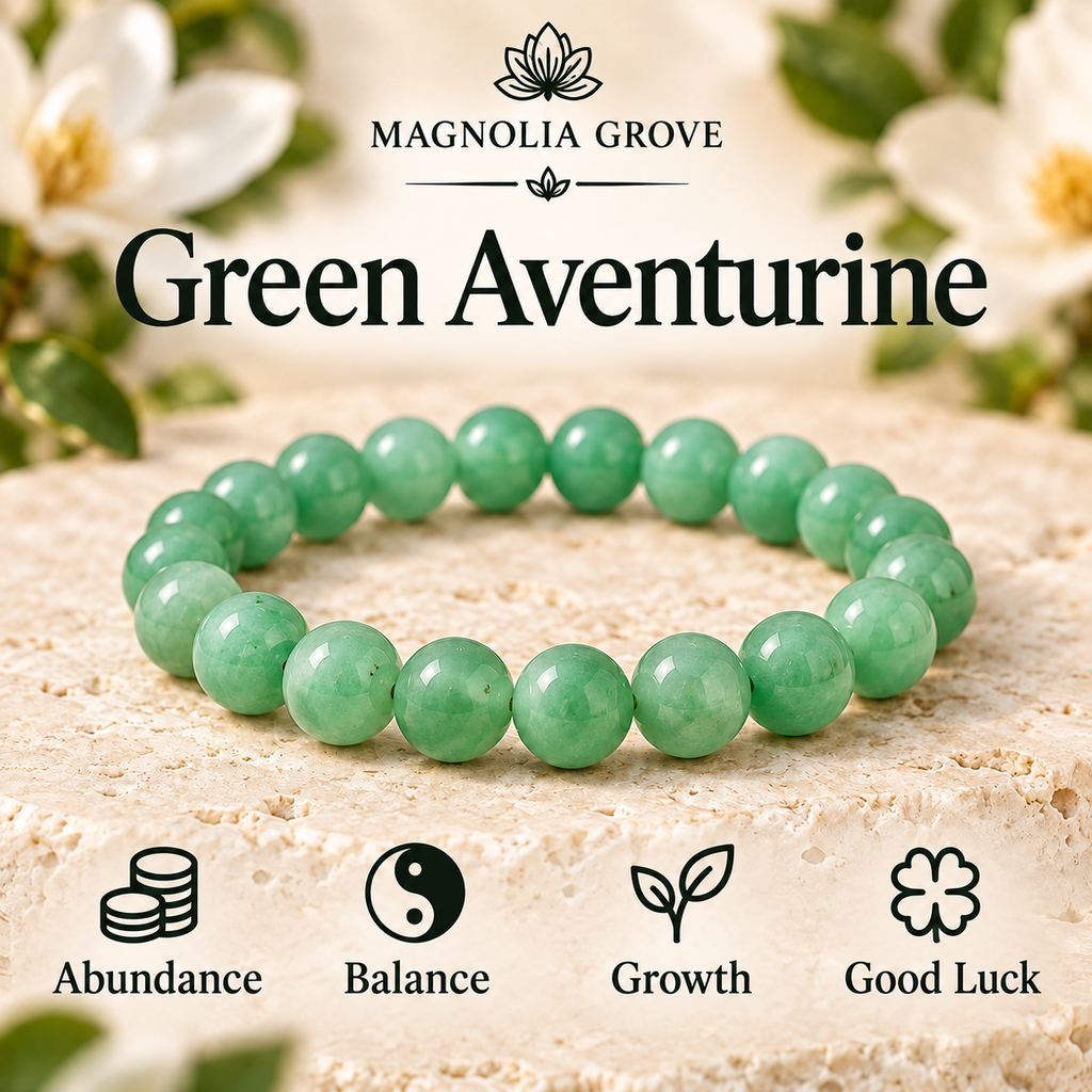 Green Aventurine 8mm stretch bracelet hero