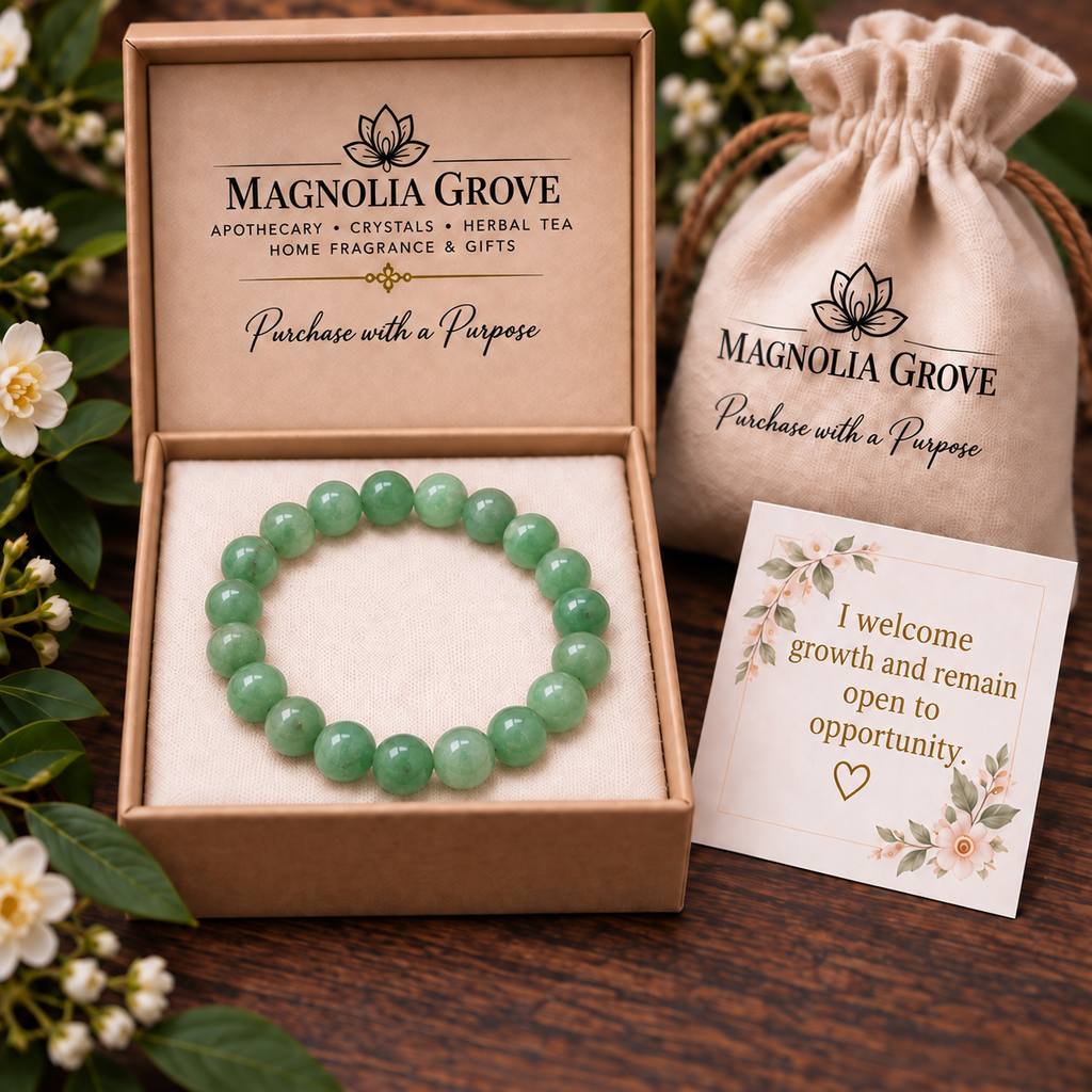 Green Aventurine 8mm stretch bracelet gift
