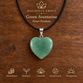 Green Aventurine Heart Pendant — Main image