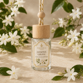 Jasmine Grove Car Air Freshener — 8 mL glass bottle with wood cap