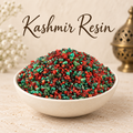 Kashmir Resin natural resin incense in an elegant ceramic bowl