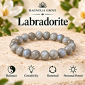 Labradorite 8mm stretch bracelet hero