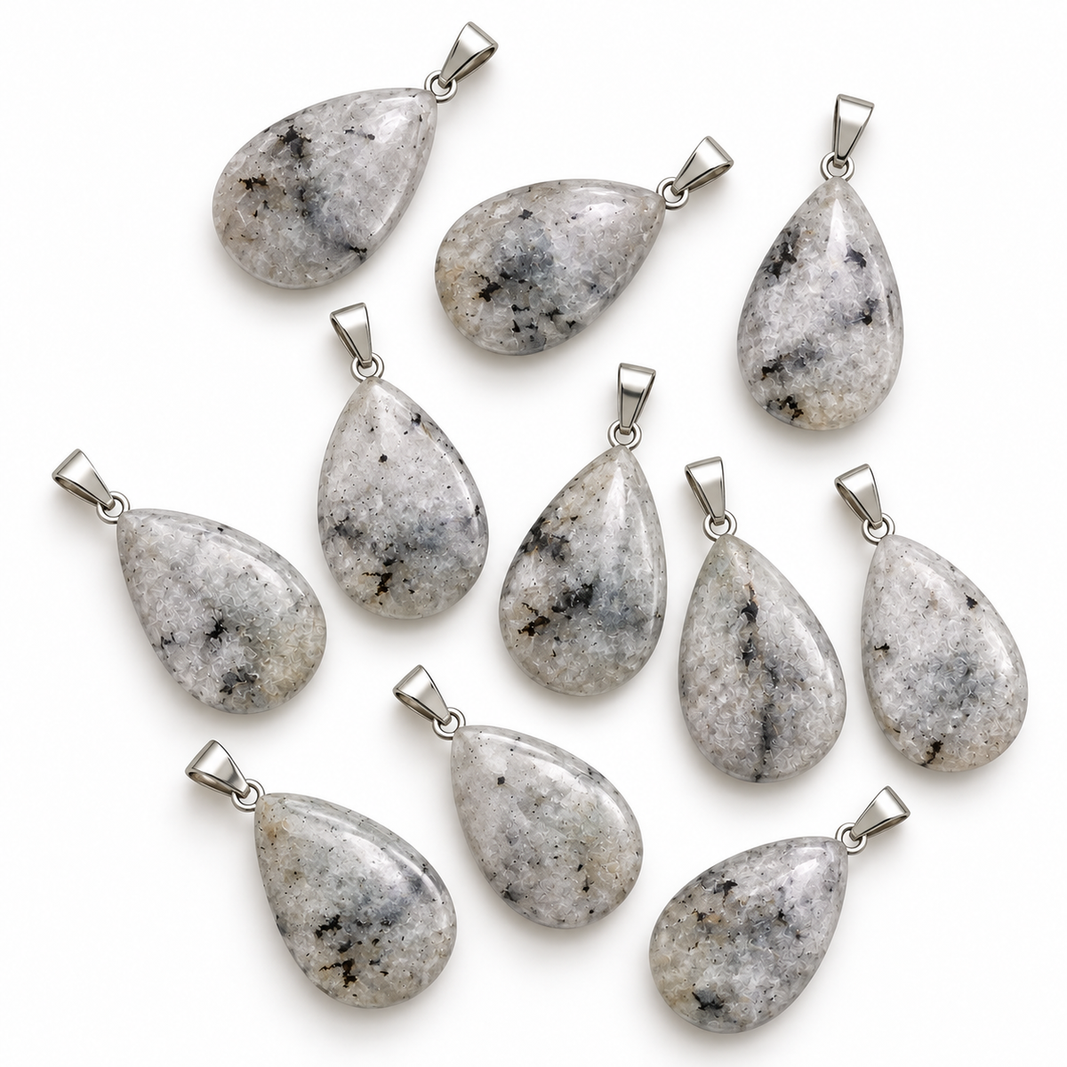 Labradorite drop pendant — variations