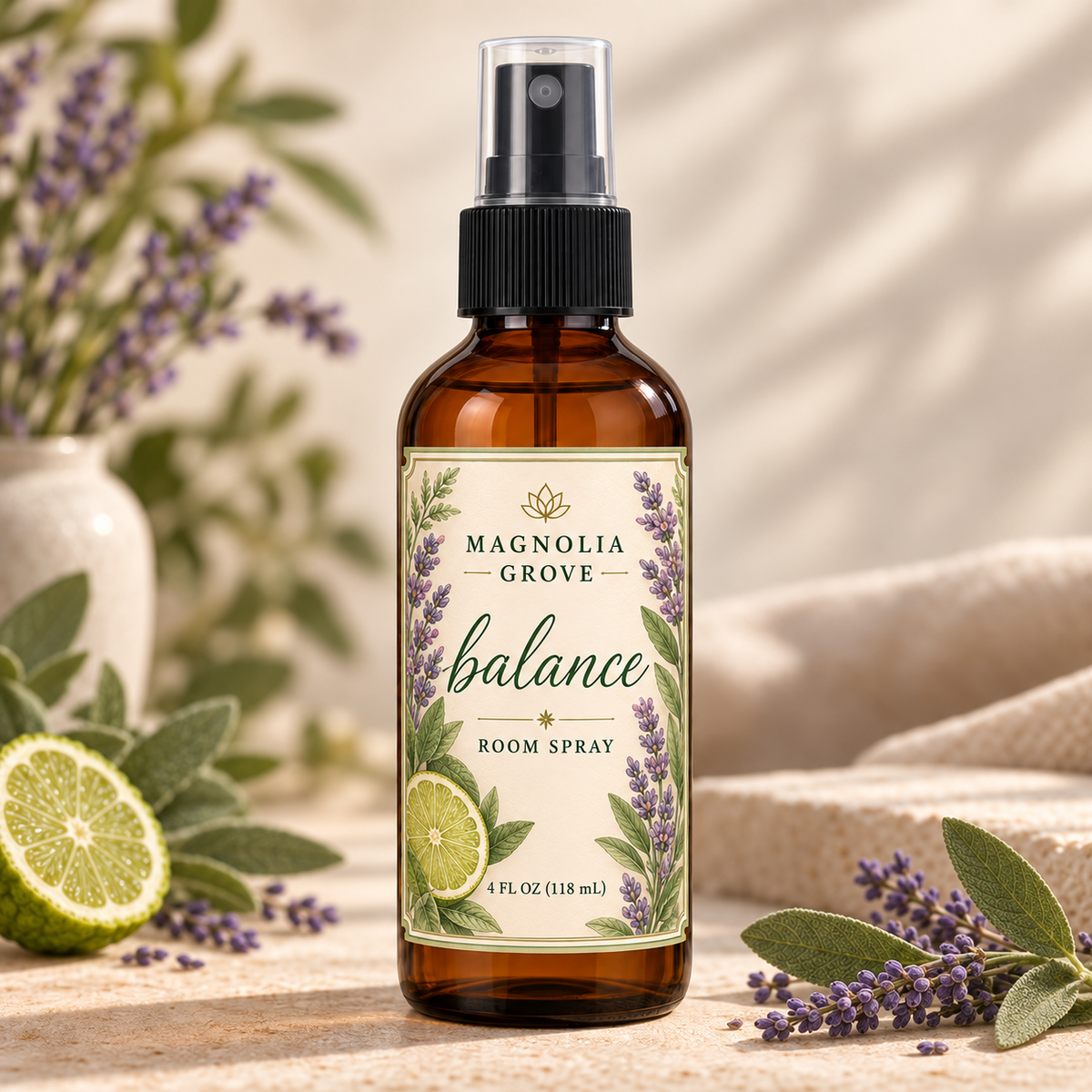 Balanced Botanicals Gift Pack — included room spray: Balance