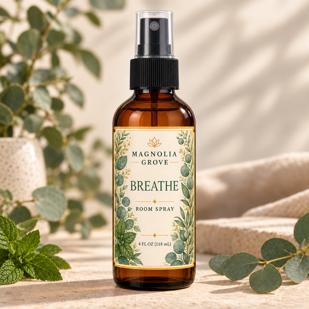 Breathe Easy Gift Pack — included room spray: Breathe