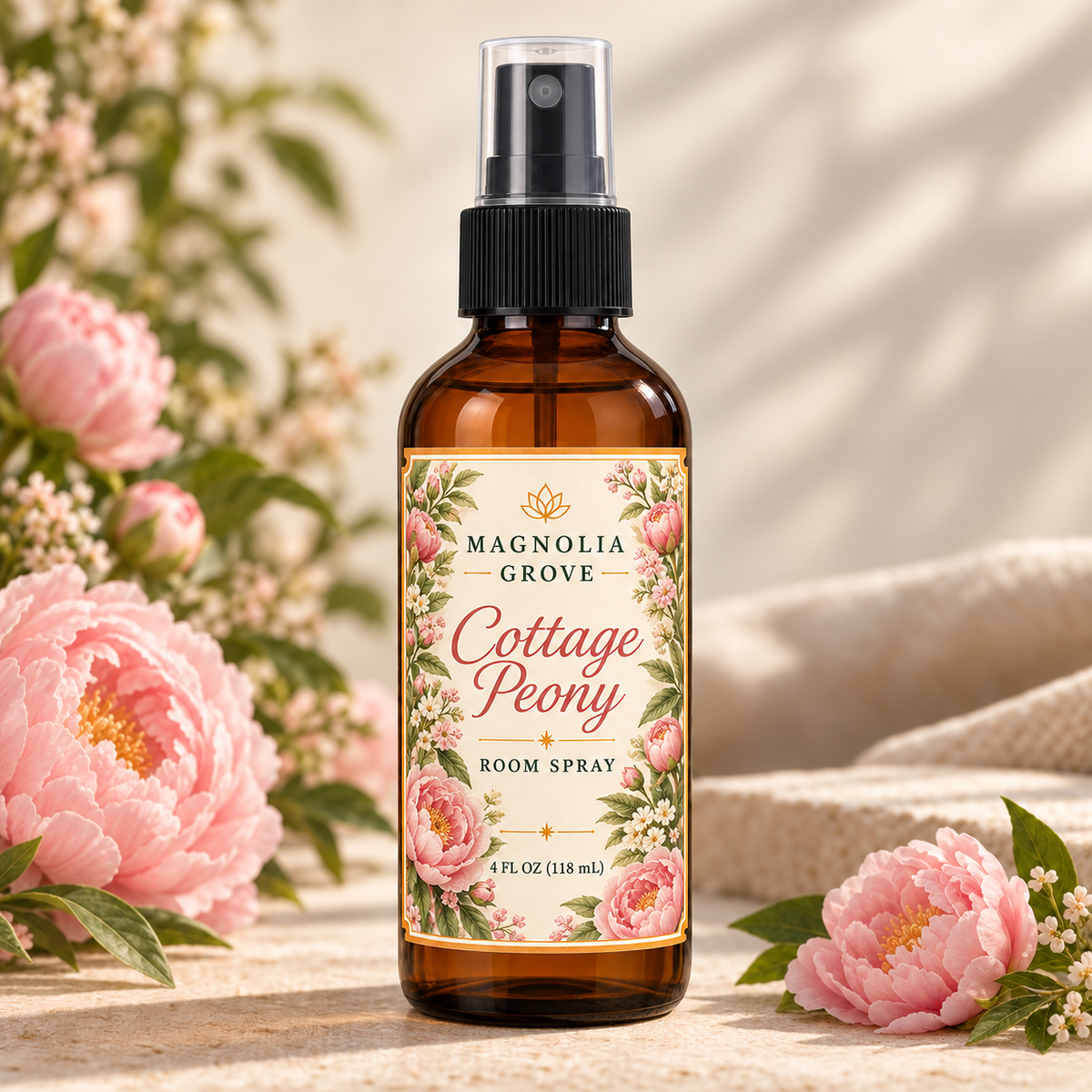 Cottage Flowers Gift Pack — included room spray: Cottage Peony