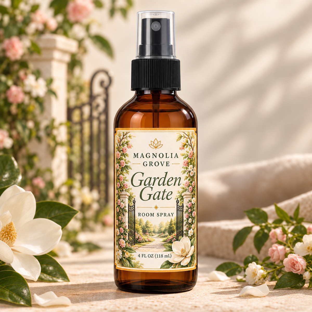 Garden Gate Welcome Gift Pack — included room spray: Garden Gate