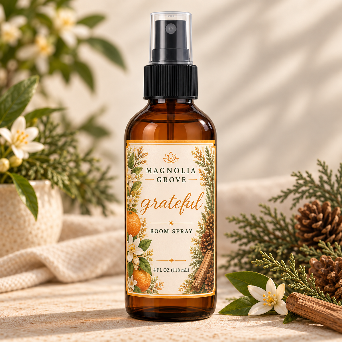 Grateful Moments Gift Pack — included room spray: Grateful